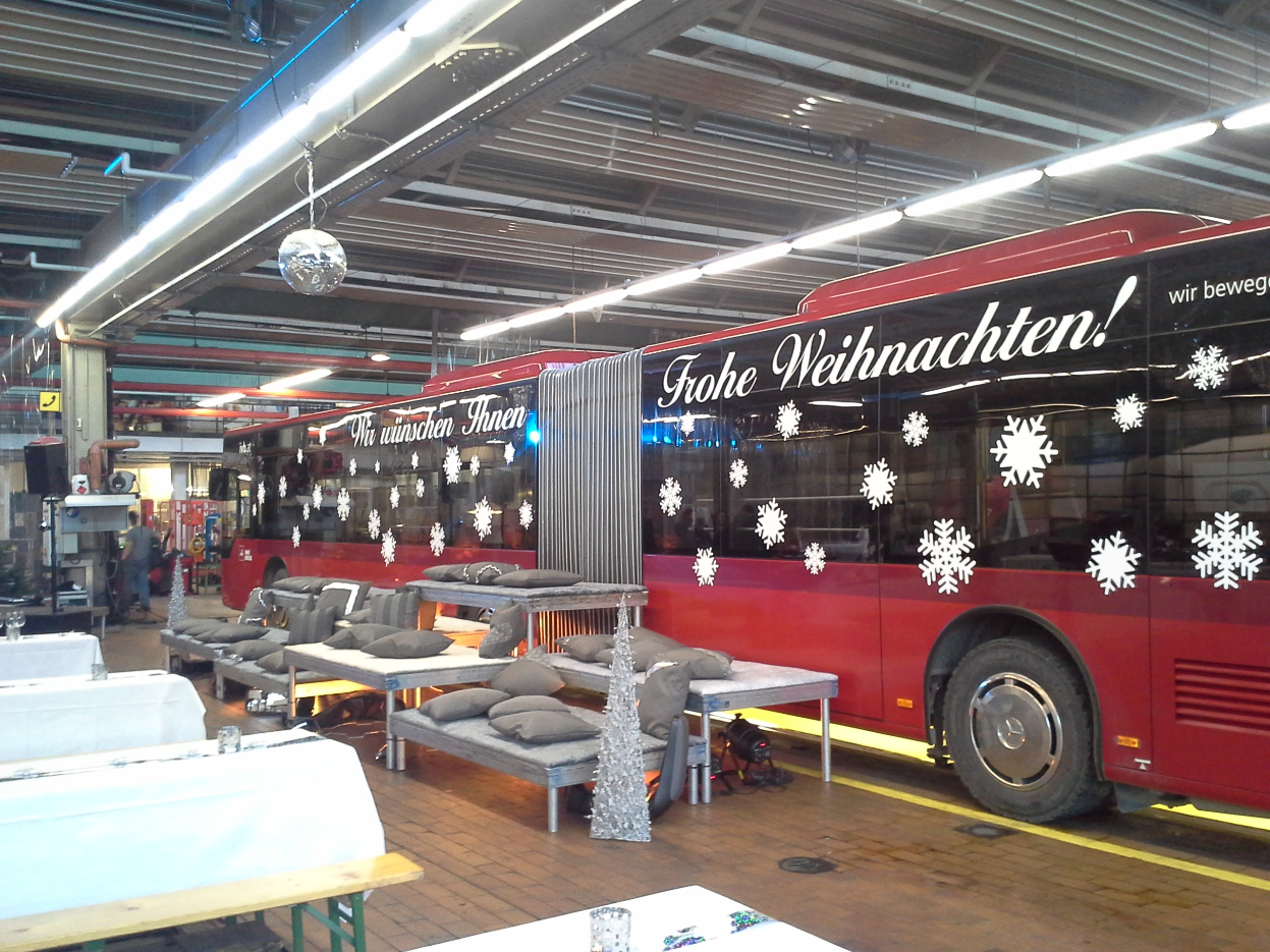 Weihnachten IVB Bus