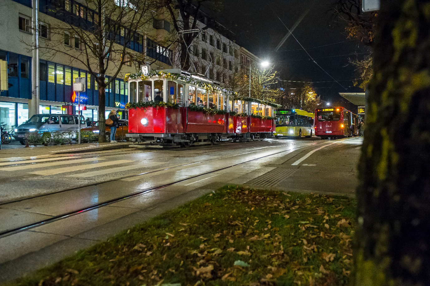 Straßenbahn dekoration